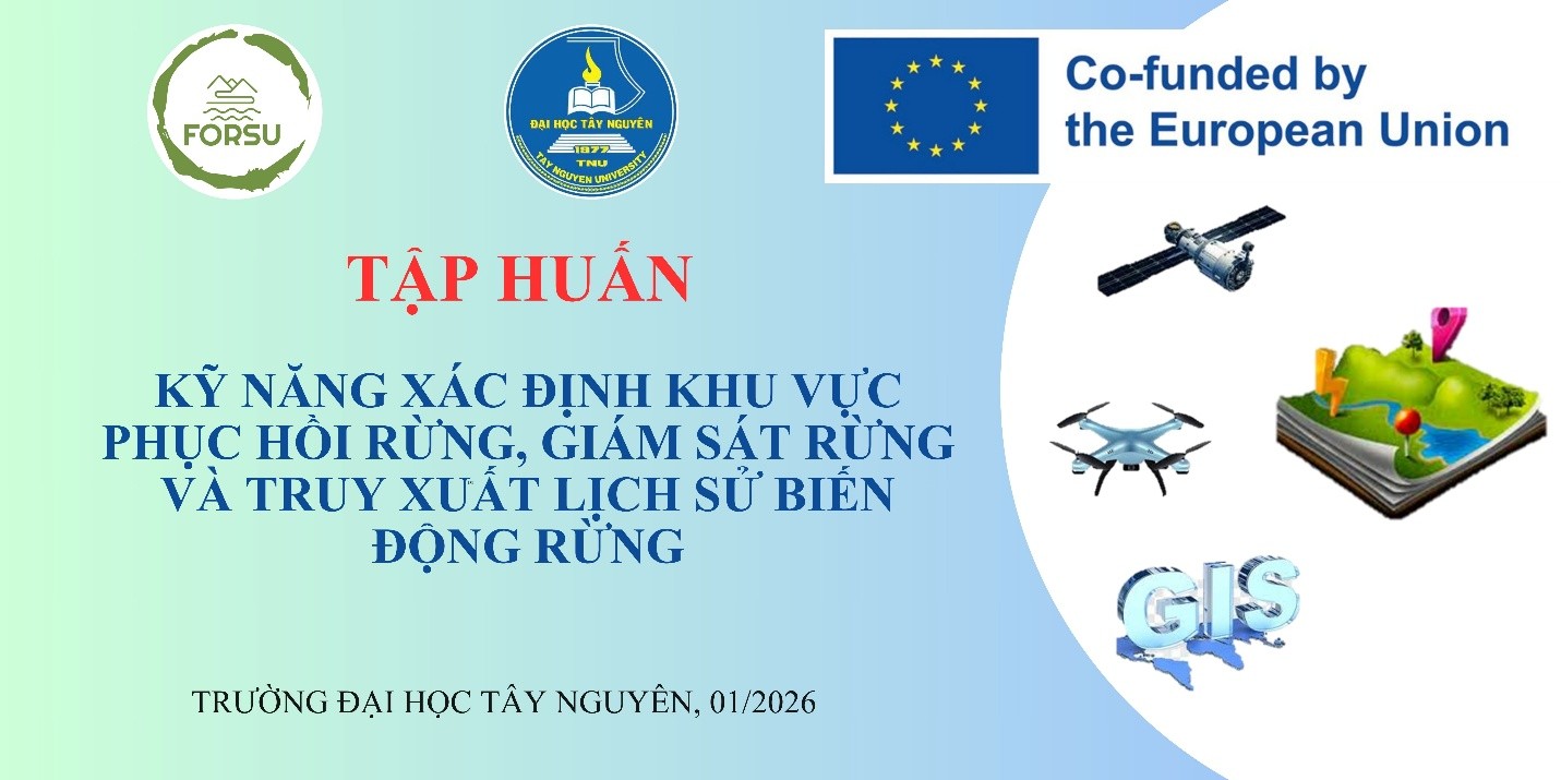 TUN Training Workshop on Identifying Restoration Areas, Forest Monitoring, and Tracing Forest Change History 