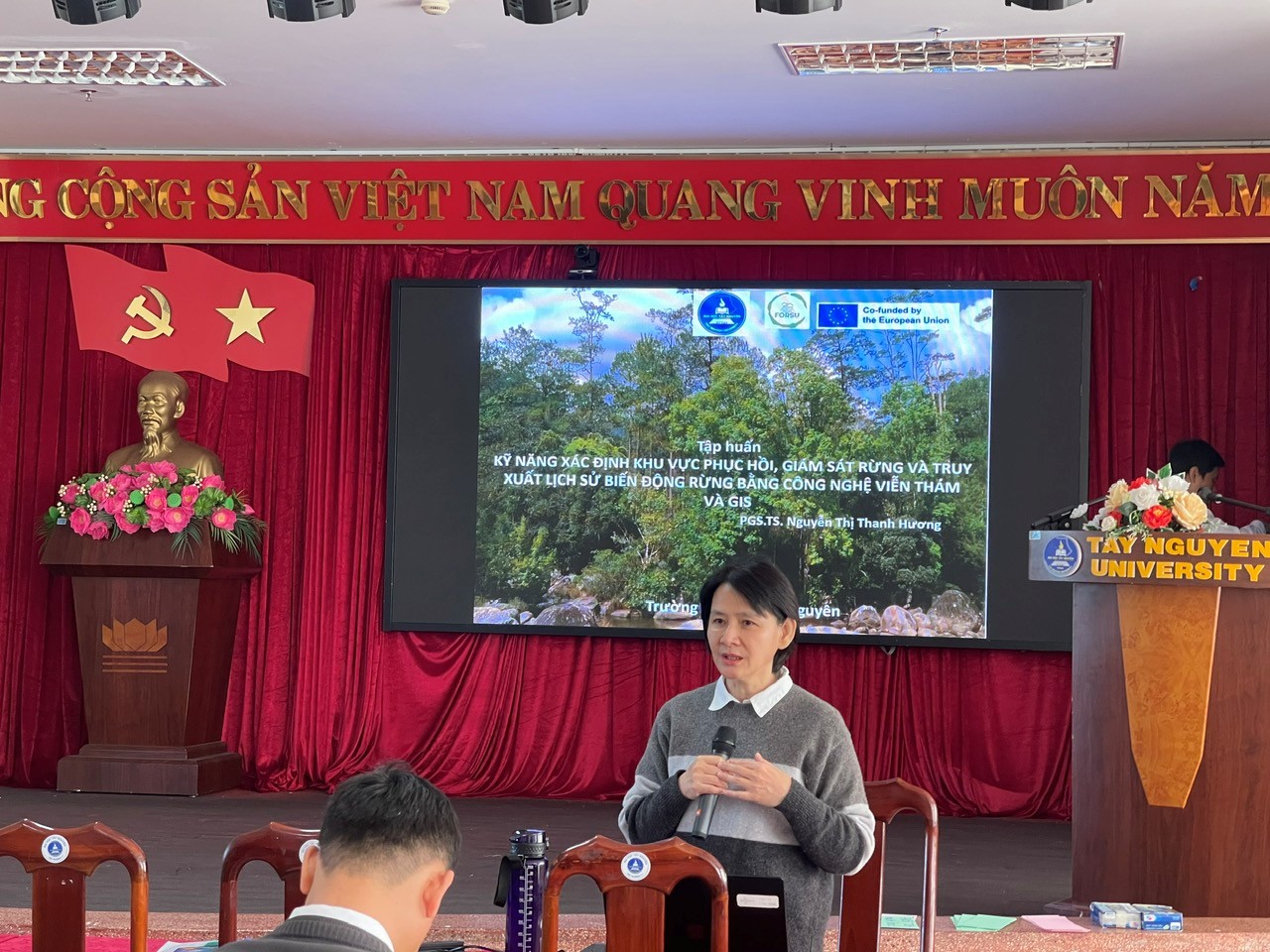 TUN Training Workshop on Identifying Restoration Areas, Forest Monitoring, and Tracing Forest Change History 