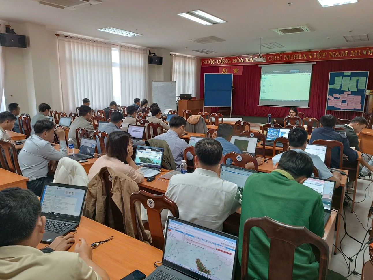 TUN Training Workshop on Identifying Restoration Areas, Forest Monitoring, and Tracing Forest Change History 